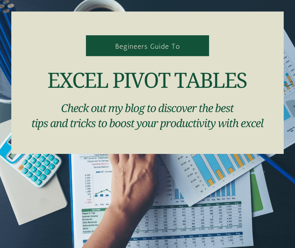 Step by step guide to using pivot tables for beginners
